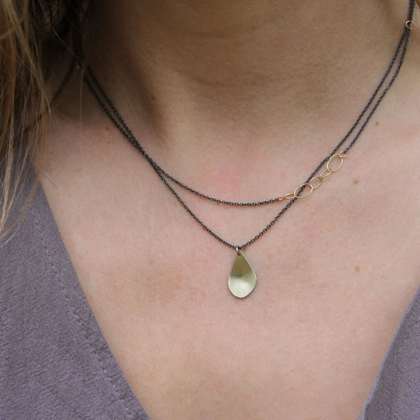 10k New Small Sway Necklace