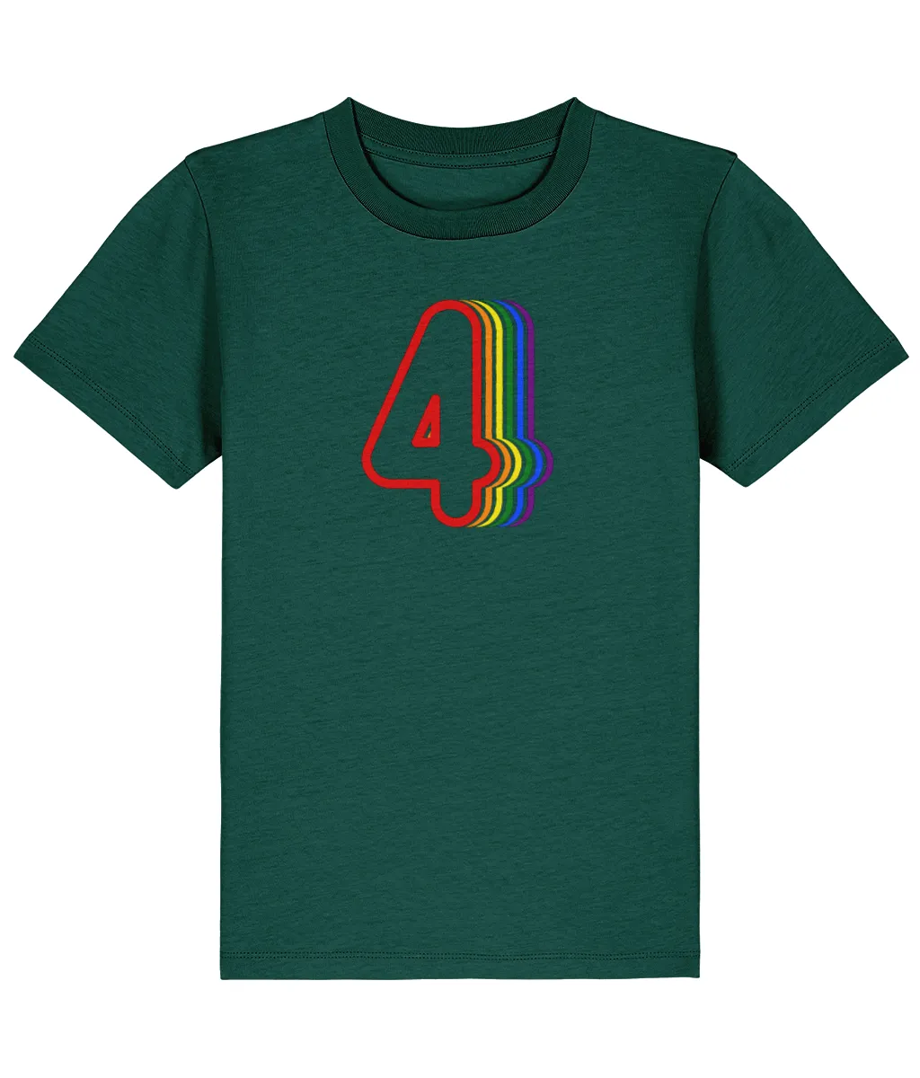 4th Birthday T-Shirt NEW