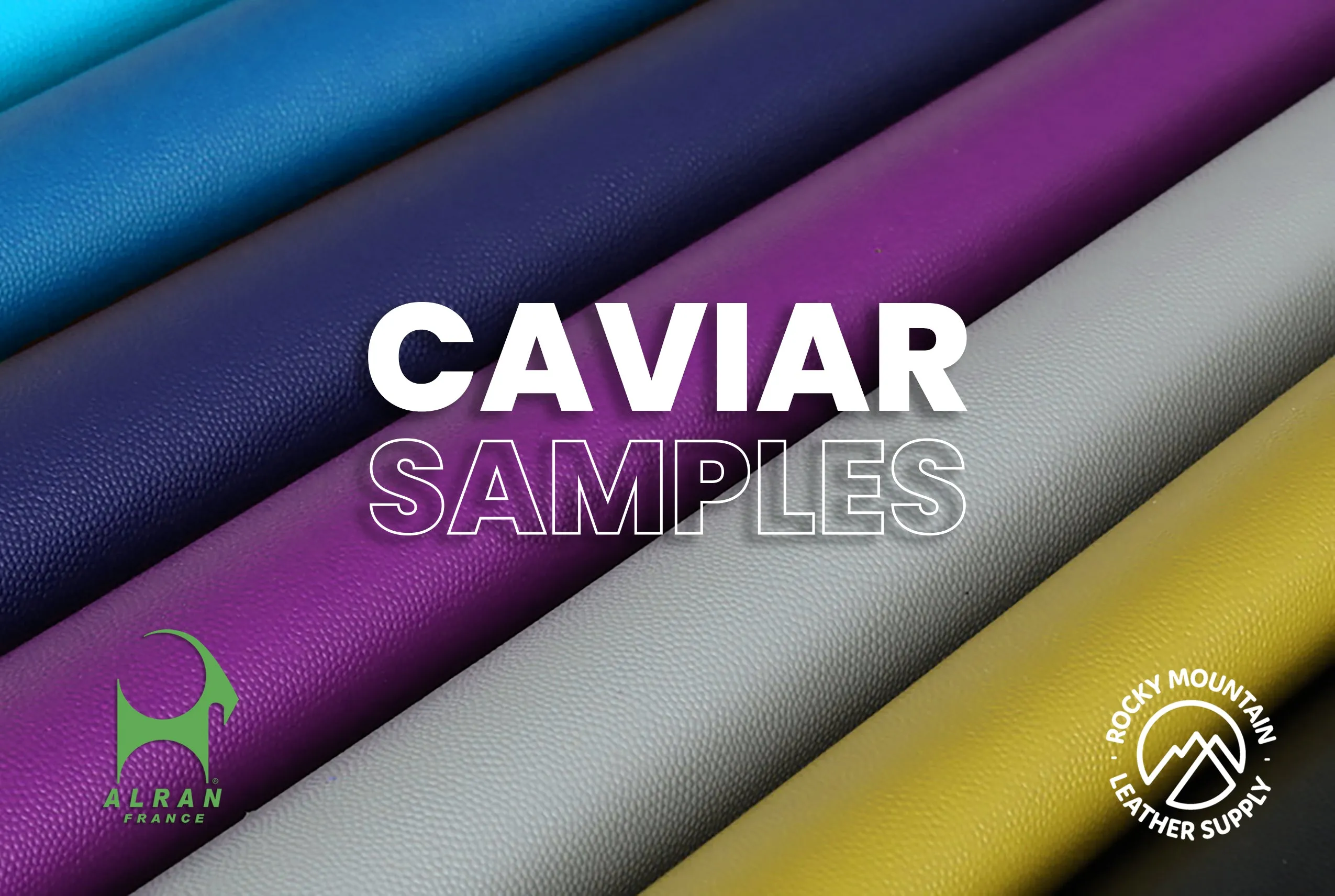 Alran - "Caviar" Chevre - Goat Leather (SAMPLES)