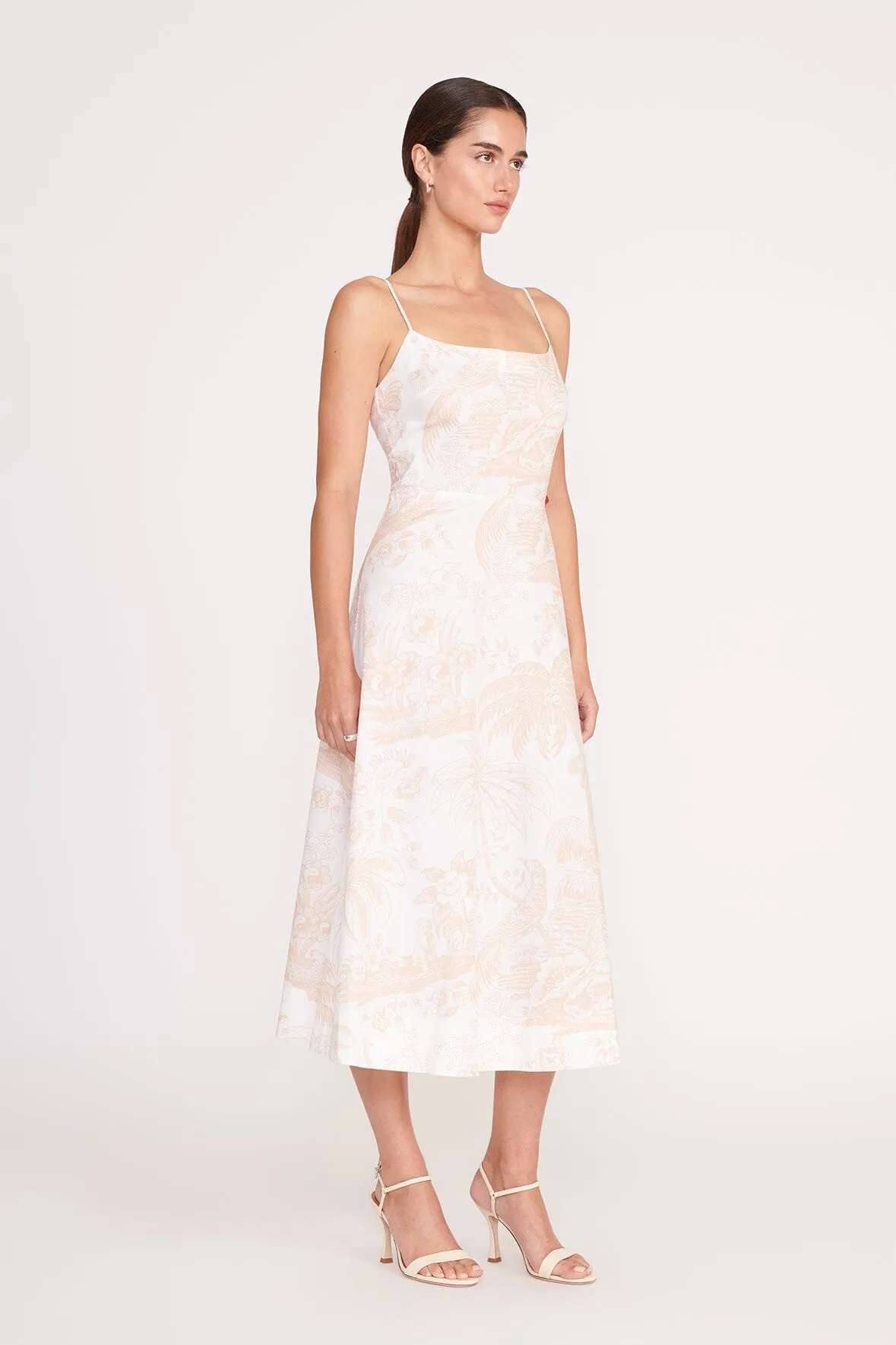 AMARANTH DRESS | IVORY BEIGE TOILE