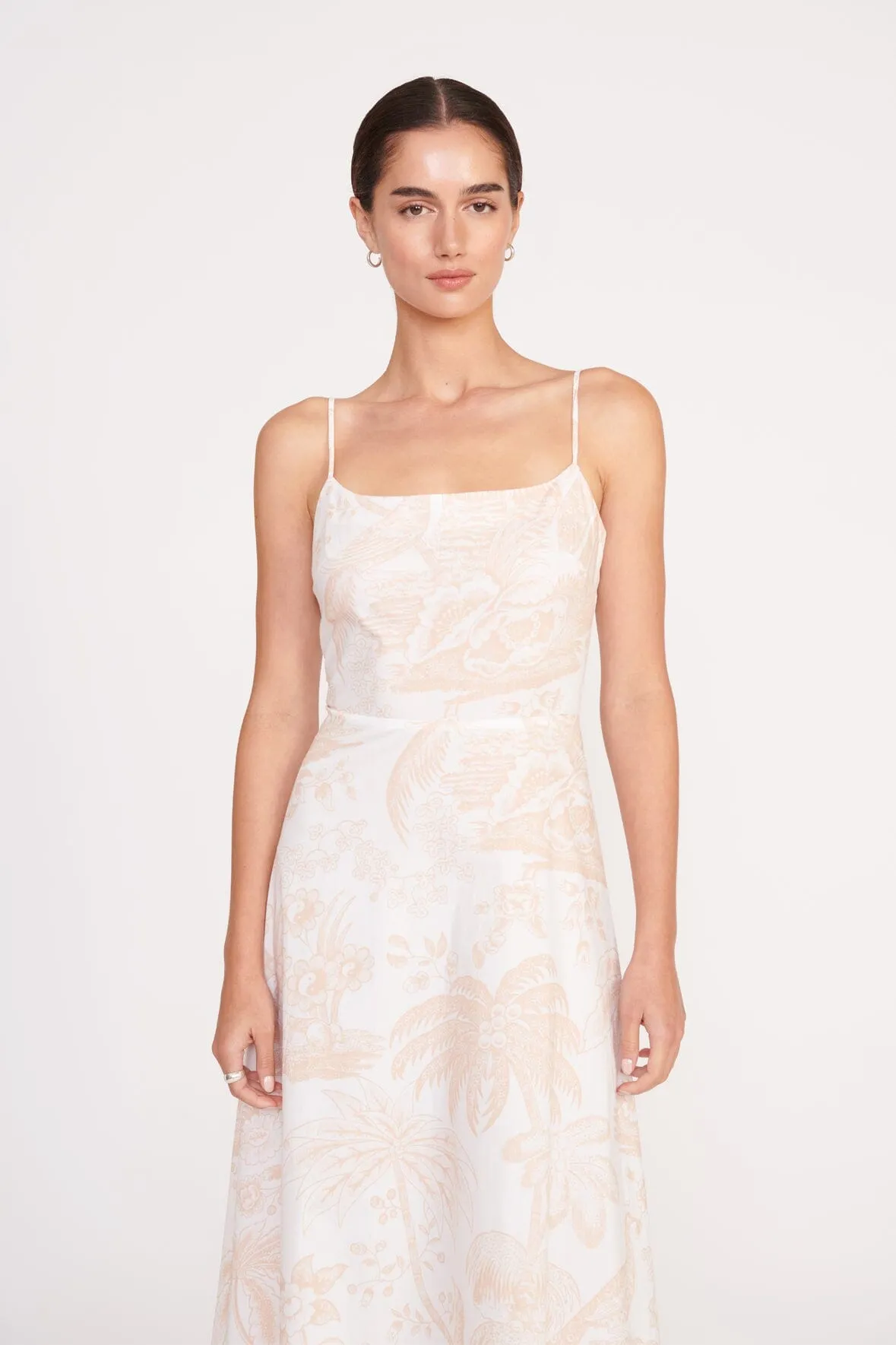 AMARANTH DRESS | IVORY BEIGE TOILE