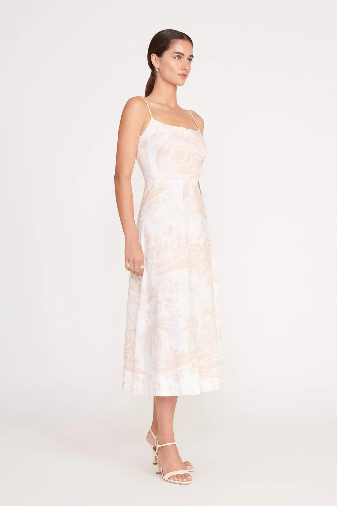 AMARANTH DRESS | IVORY BEIGE TOILE