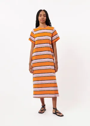 ARMONY T-SHIRT DRESS (ORANGE)