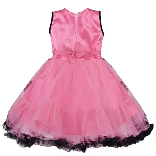 Baby Girls Frock Dress-fe2735pnk