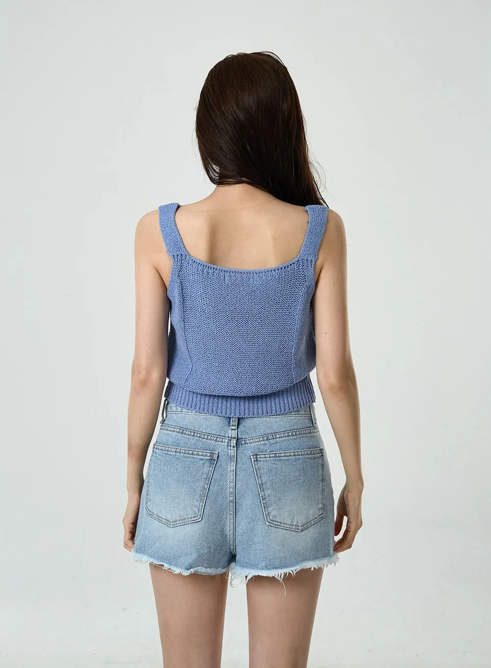 Basic Knitted Tank Top CU7