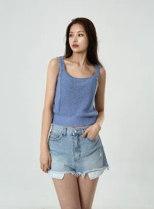 Basic Knitted Tank Top CU7