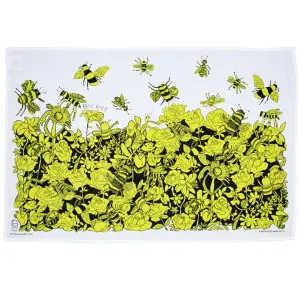 Bee Free Organic Cotton Tea Towel