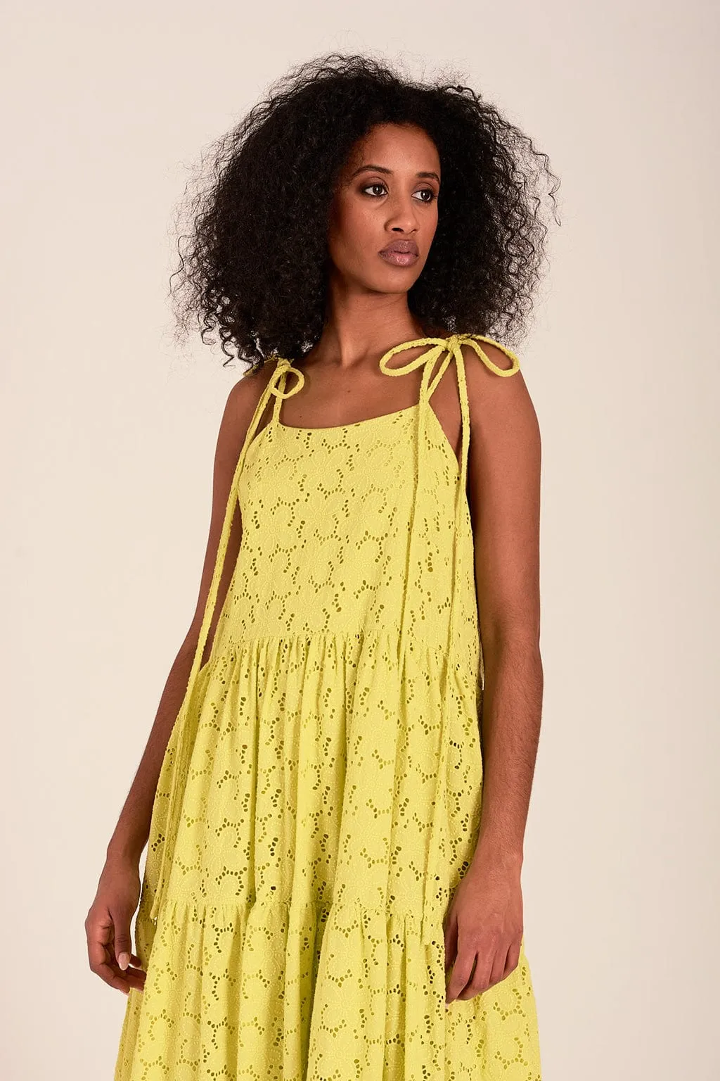 Cece Dress Pear Eyelet