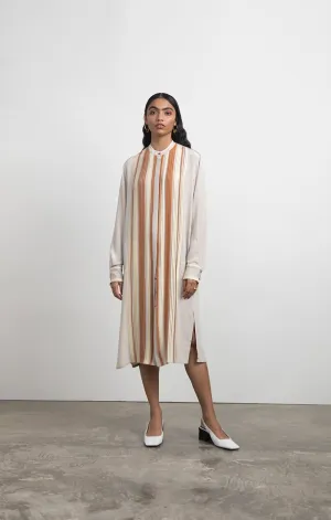 Classic Multi-binding Shirt Dress