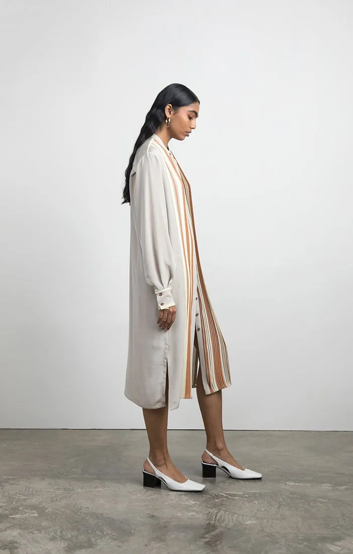 Classic Multi-binding Shirt Dress