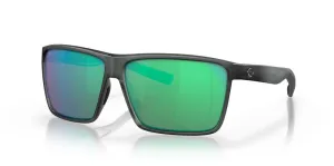 Costa Del Mar Rincon Matte Smoke Crystal Frame - Green Mirror Glass Lens - Polarized Sunglasses