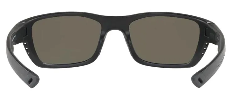 Costa Del Mar Whitetip Blackout Frame - Blue Mirror 580 Glass Lens - Polarized Sunglasses