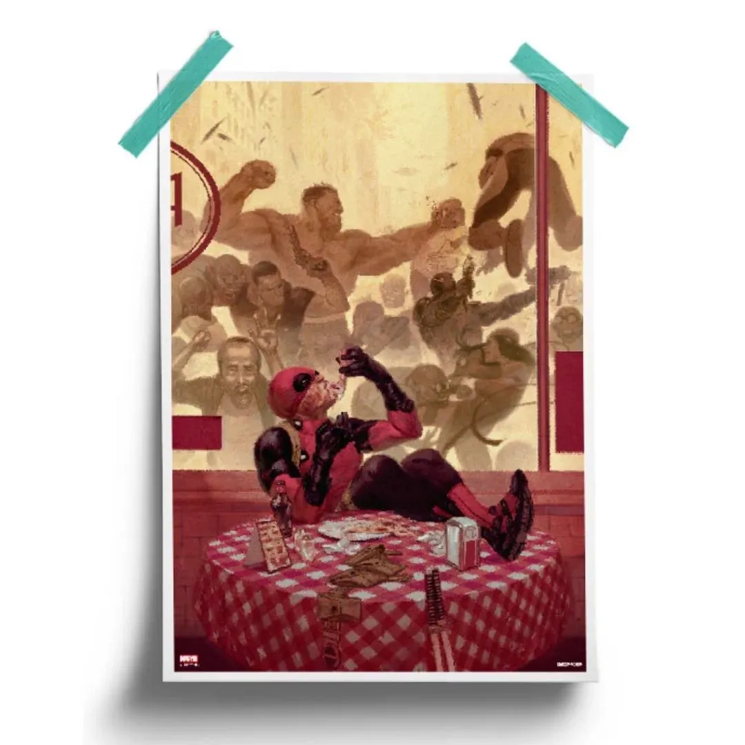 Deadpool Vs. Thunderbolts - Marvel Official Poster