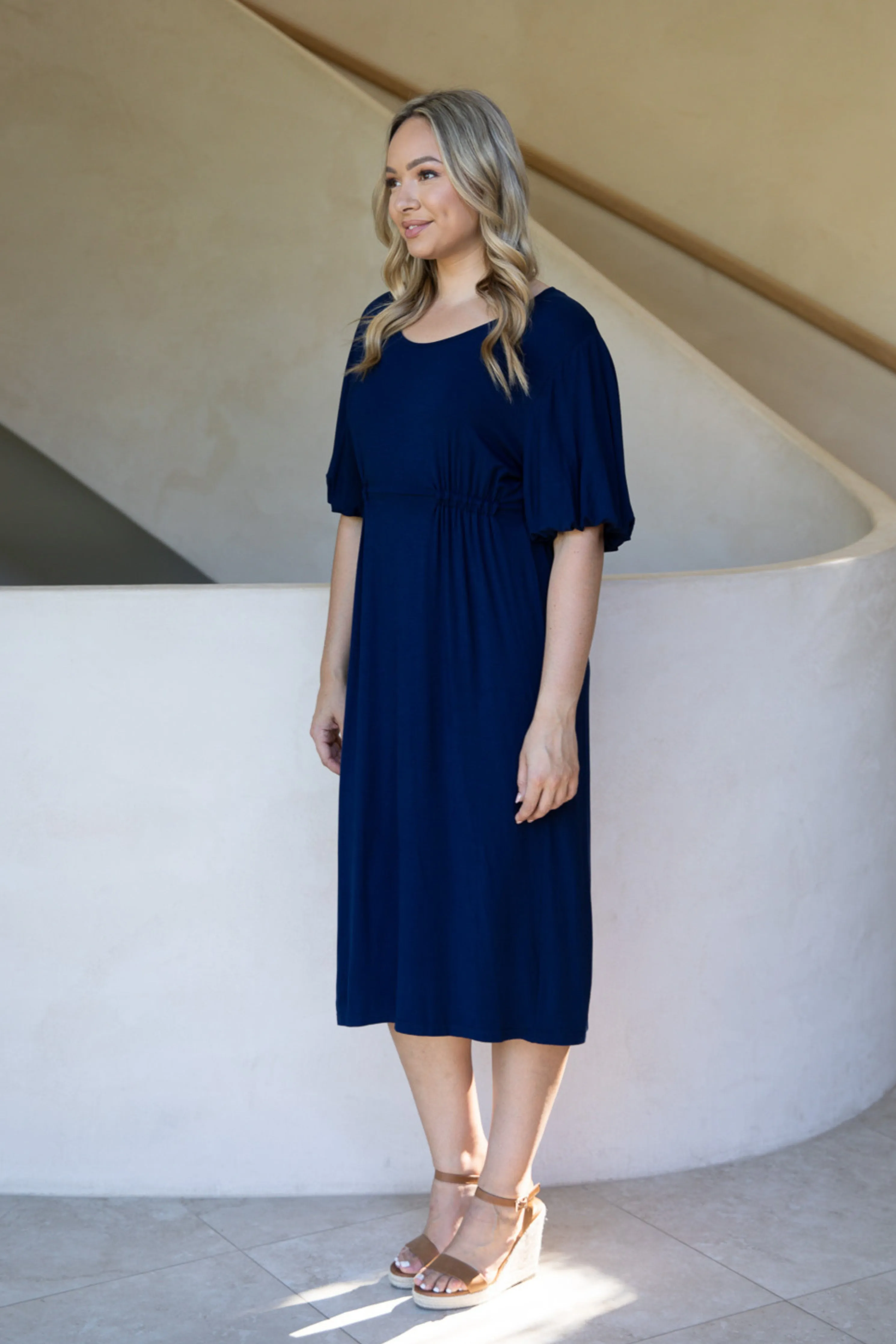 FINAL SALE Farrow Dress in Admiral