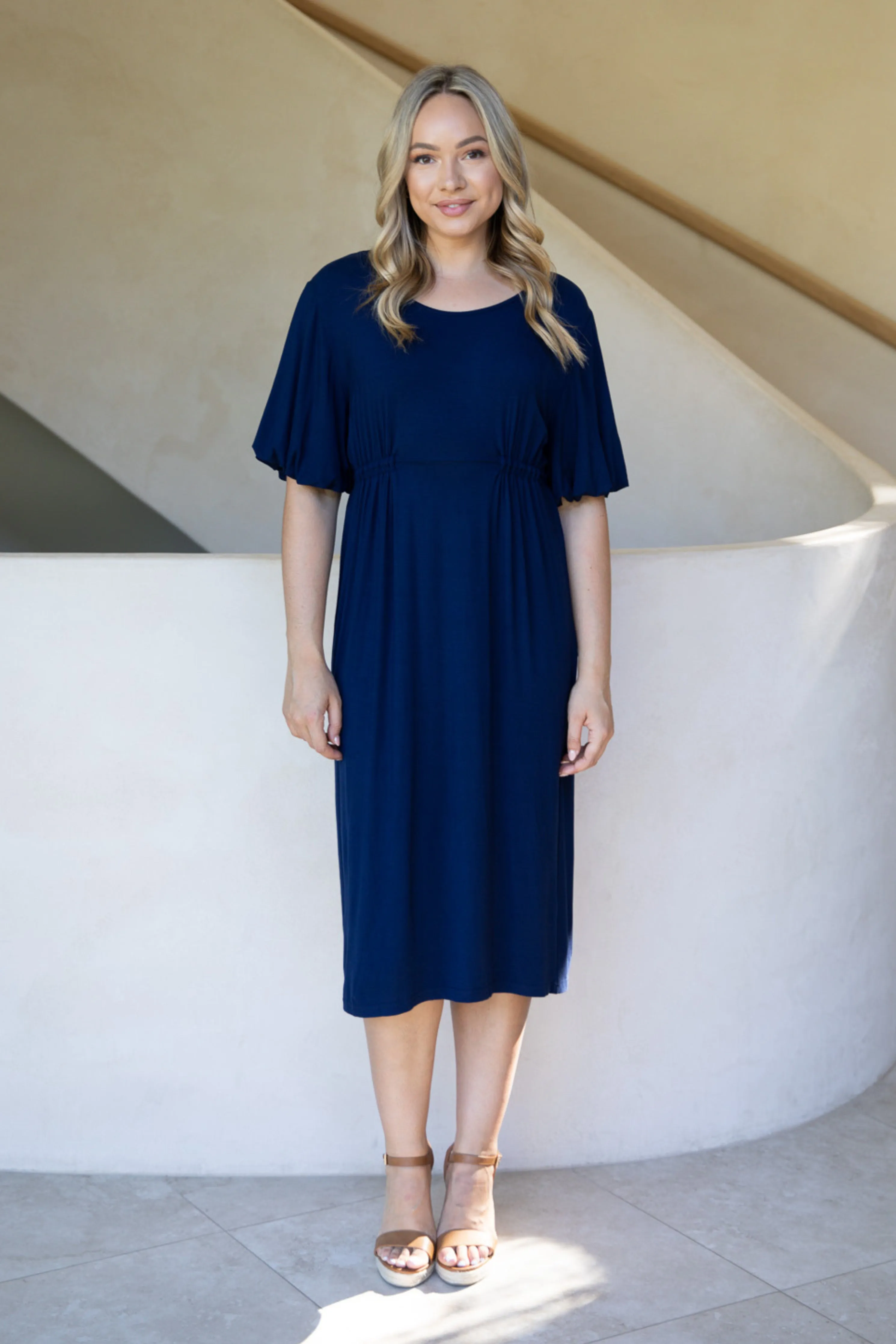 FINAL SALE Farrow Dress in Admiral