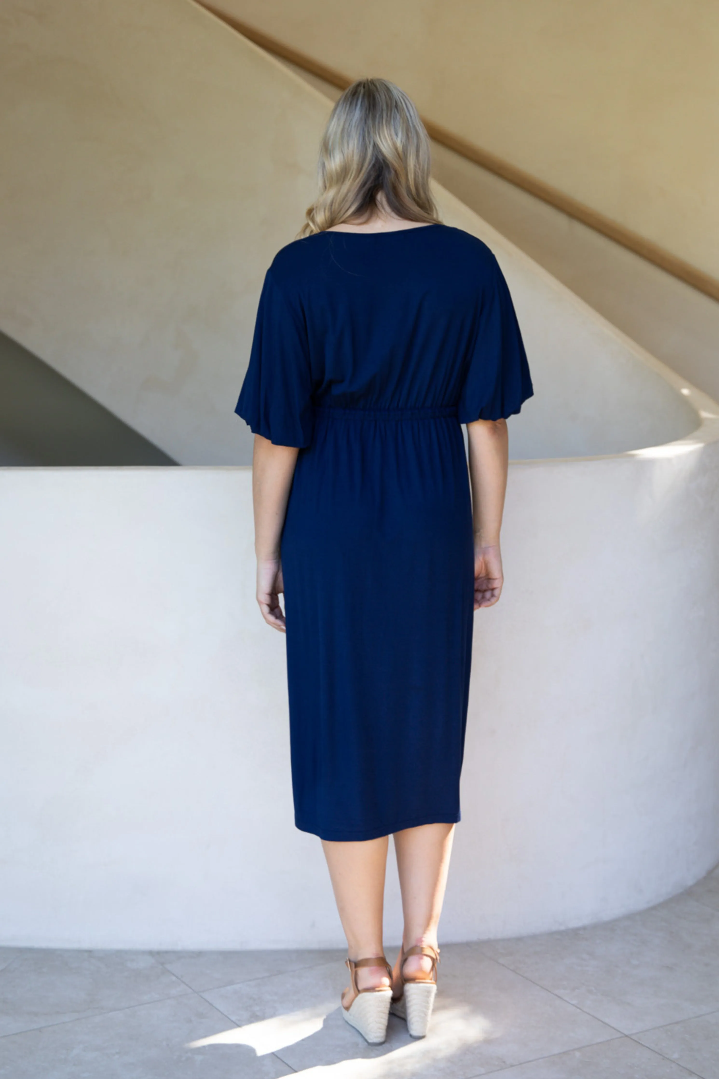 FINAL SALE Farrow Dress in Admiral