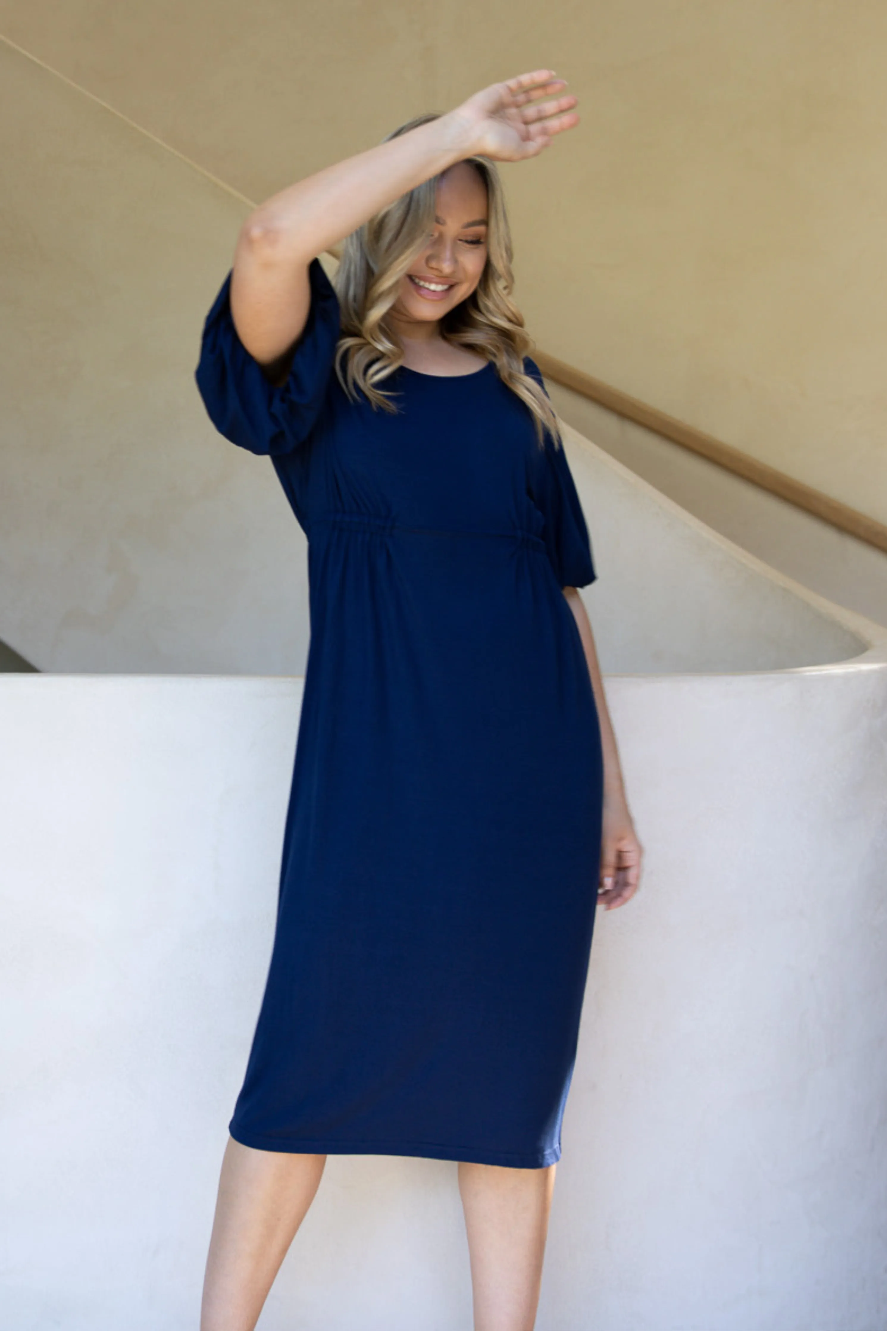 FINAL SALE Farrow Dress in Admiral