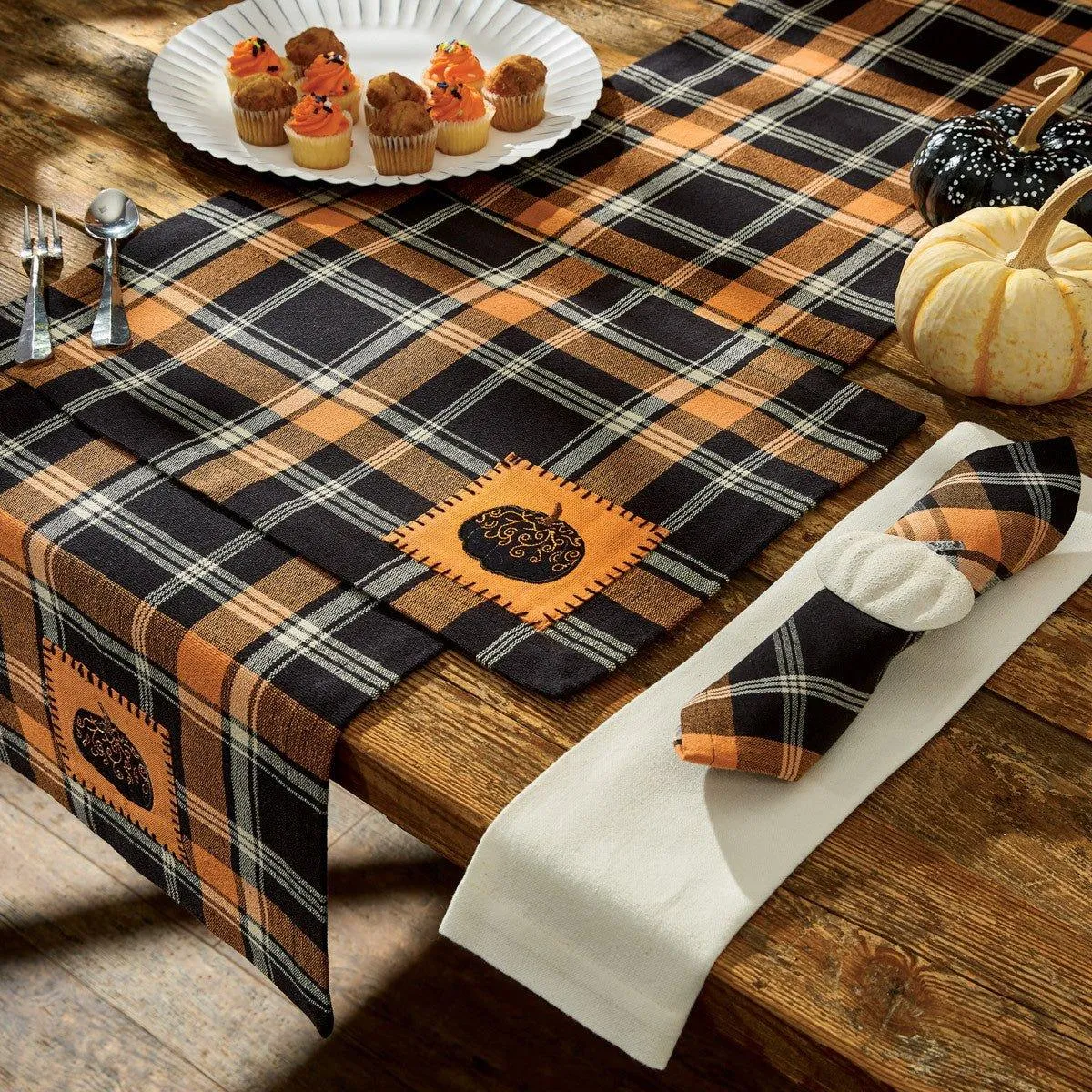 Harvest Plaid Napkins Set