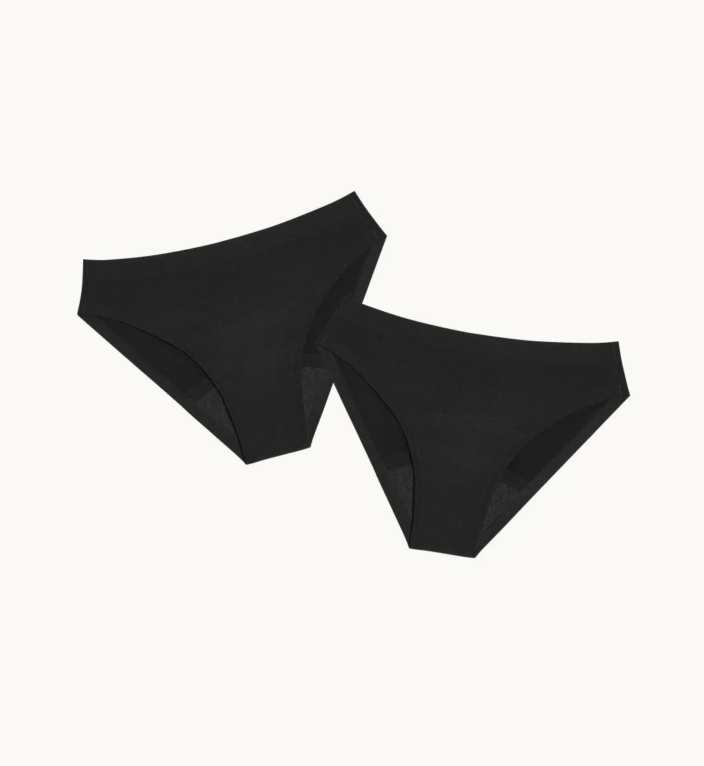 (Kit Item) Best Sellers Period Kit SLP Black 2-Pack | Boyshort