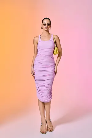 Lavender Haze Midi Dress