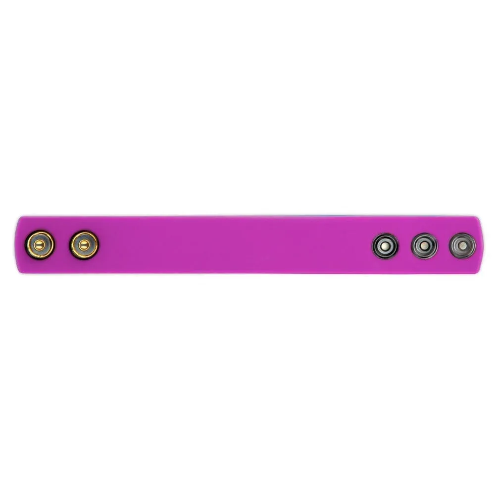 Me You Us Adjustable Silicone Cock Strap Purple