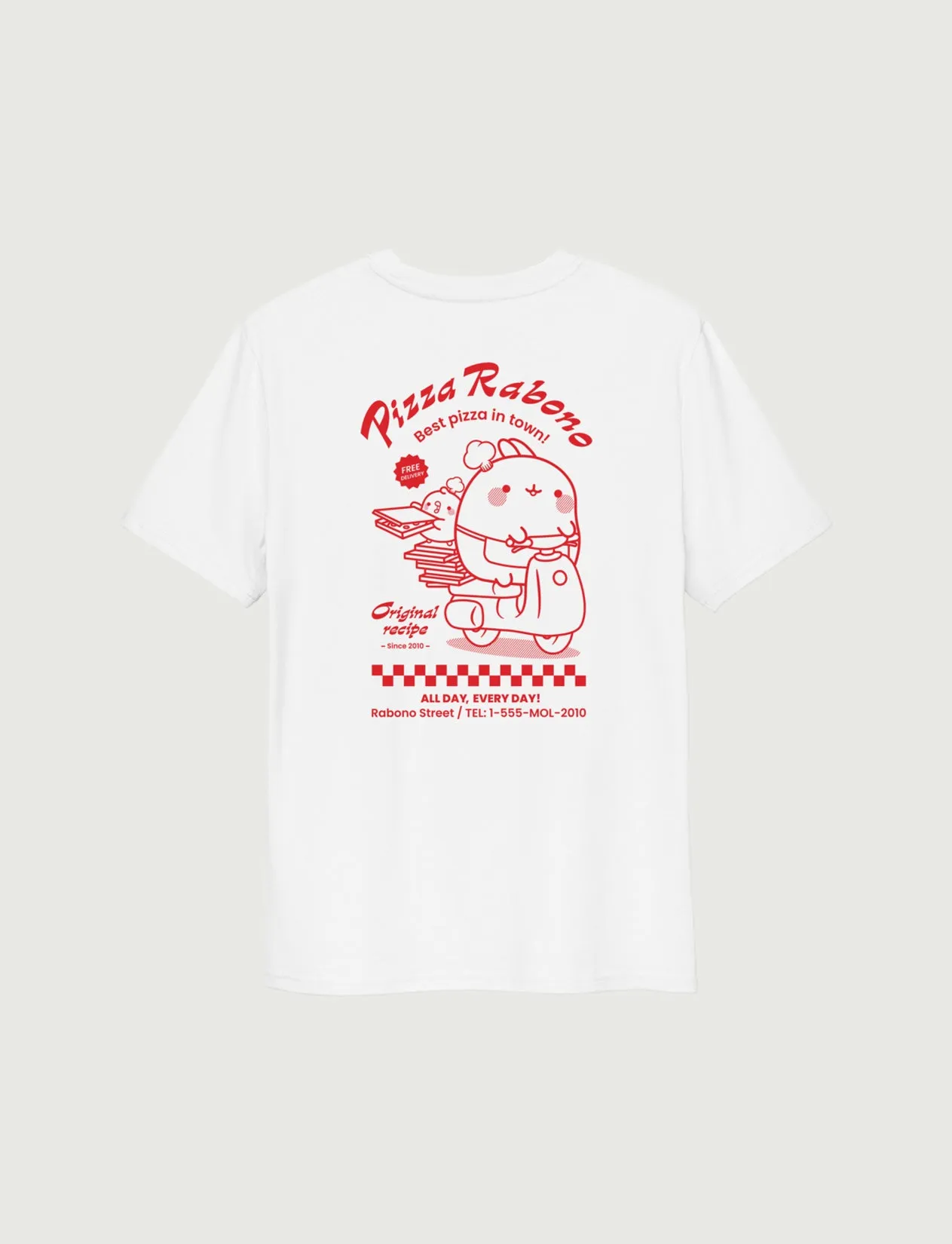 Molang Pizza T-shirt