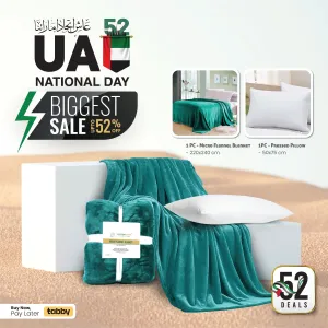 National Day Special 52 Deals - Micro Flannel Blanket Offer - Deal 2