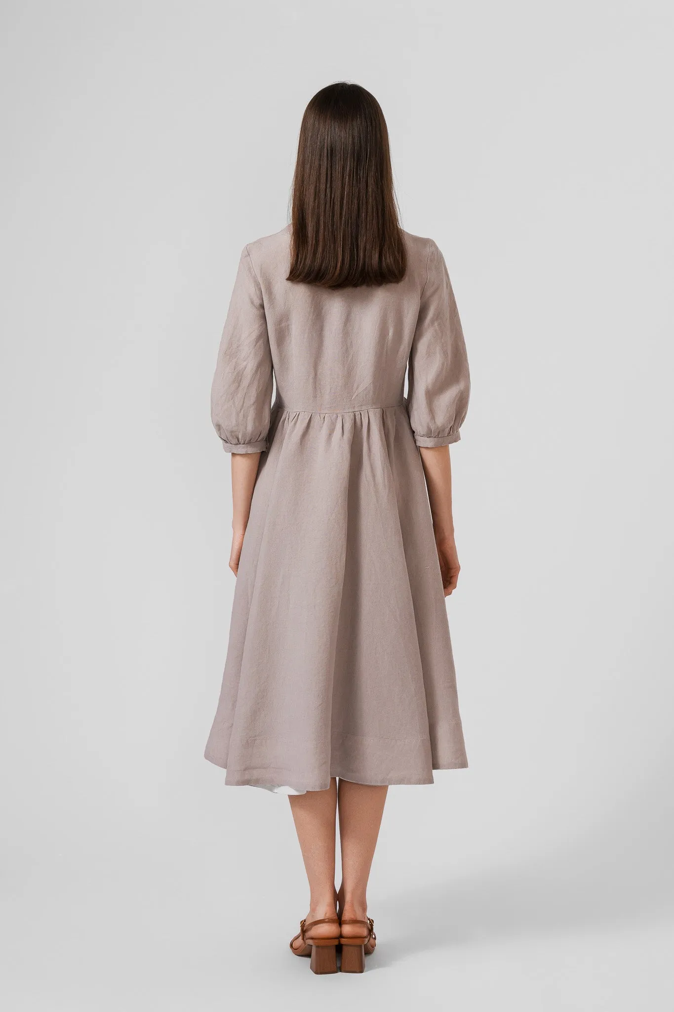 Ophelia Dress, 3/4 Sleeve