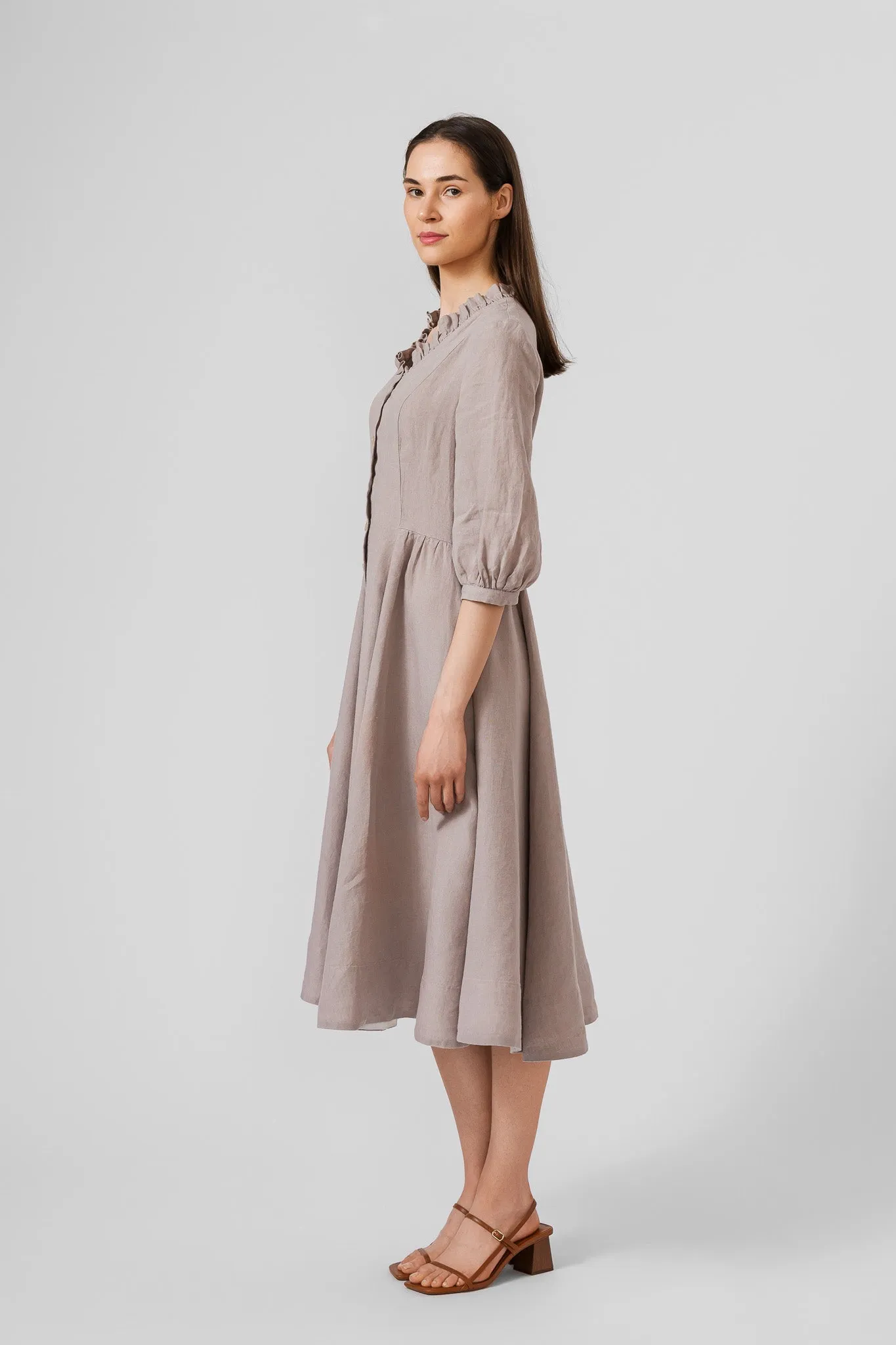 Ophelia Dress, 3/4 Sleeve