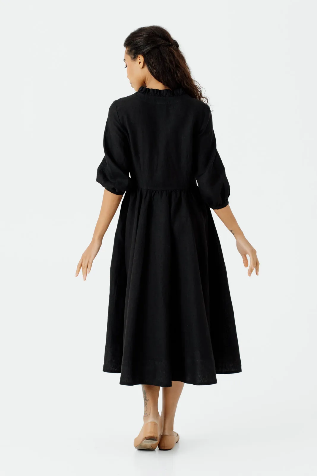 Ophelia Dress, 3/4 Sleeve