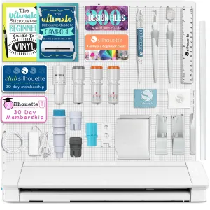 Silhouette Cameo 4 PRO - 24" w/ Blade & Tool Pack, Pen Holder, Guides, Designs