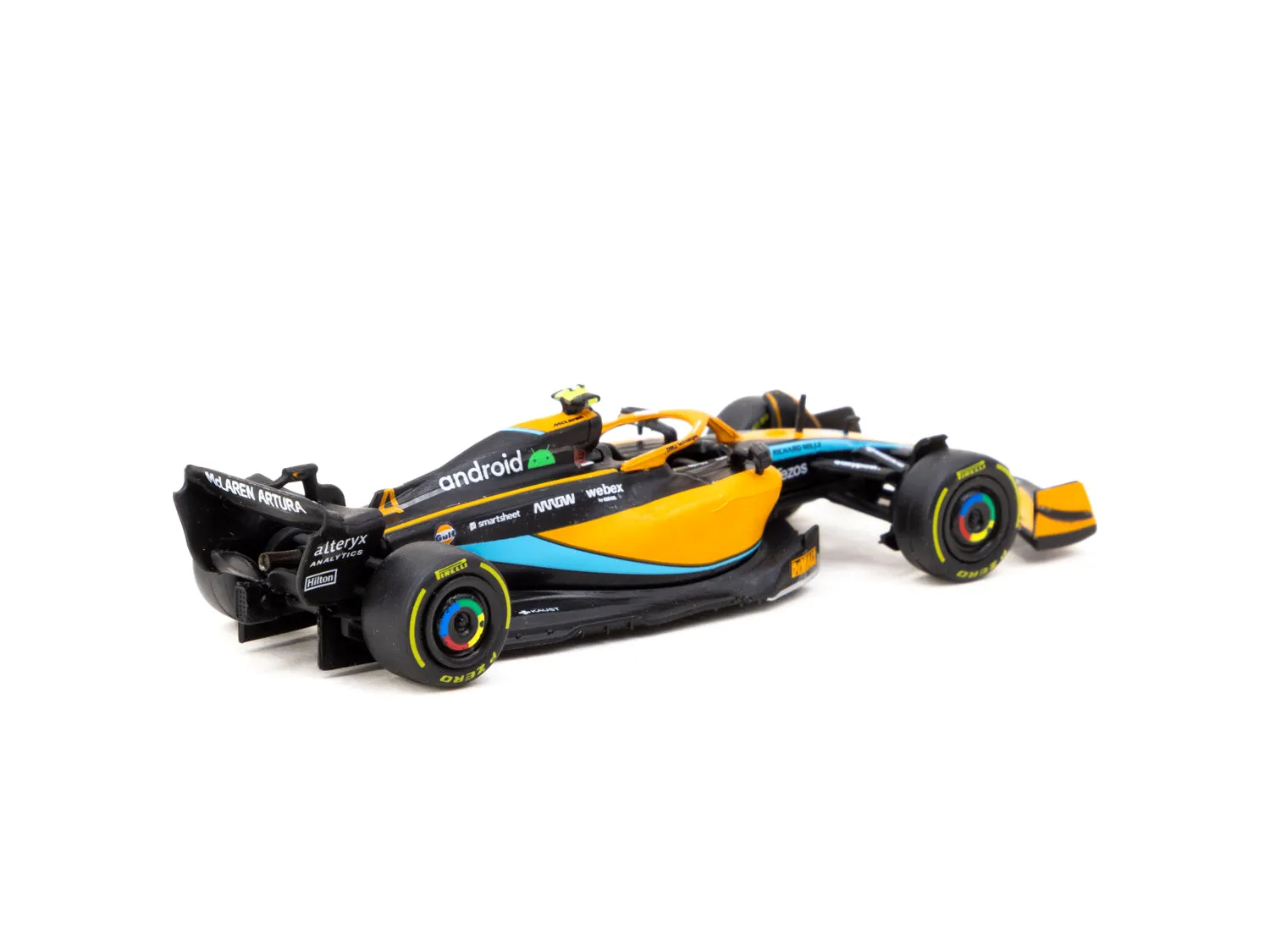 Tarmac Works X iXO Models 1/64 McLaren MCL36 Emilia Romagna Grand Prix 2022 #4 Lando Norris - GLOBAL64