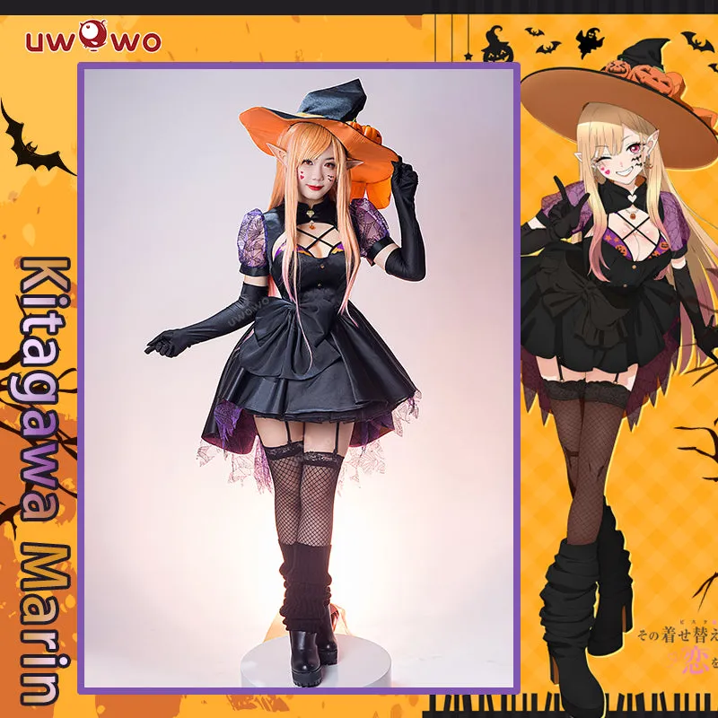 Uwowo Anime My Dress-Up Darling Marin Kitagawa Halloween Holiday Cute Sexy Cosplay Costume