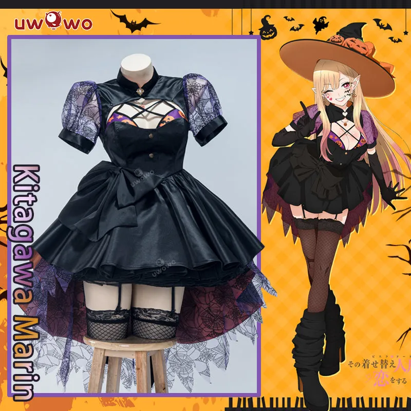 Uwowo Anime My Dress-Up Darling Marin Kitagawa Halloween Holiday Cute Sexy Cosplay Costume