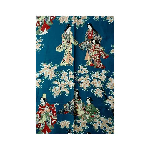 Women's Kimono: Flower Viewing (Hanami)