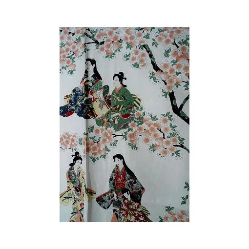 Women's Kimono: Flower Viewing (Hanami)