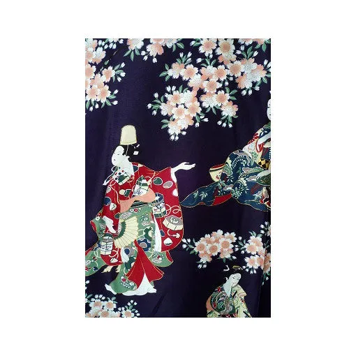 Women's Kimono: Flower Viewing (Hanami)