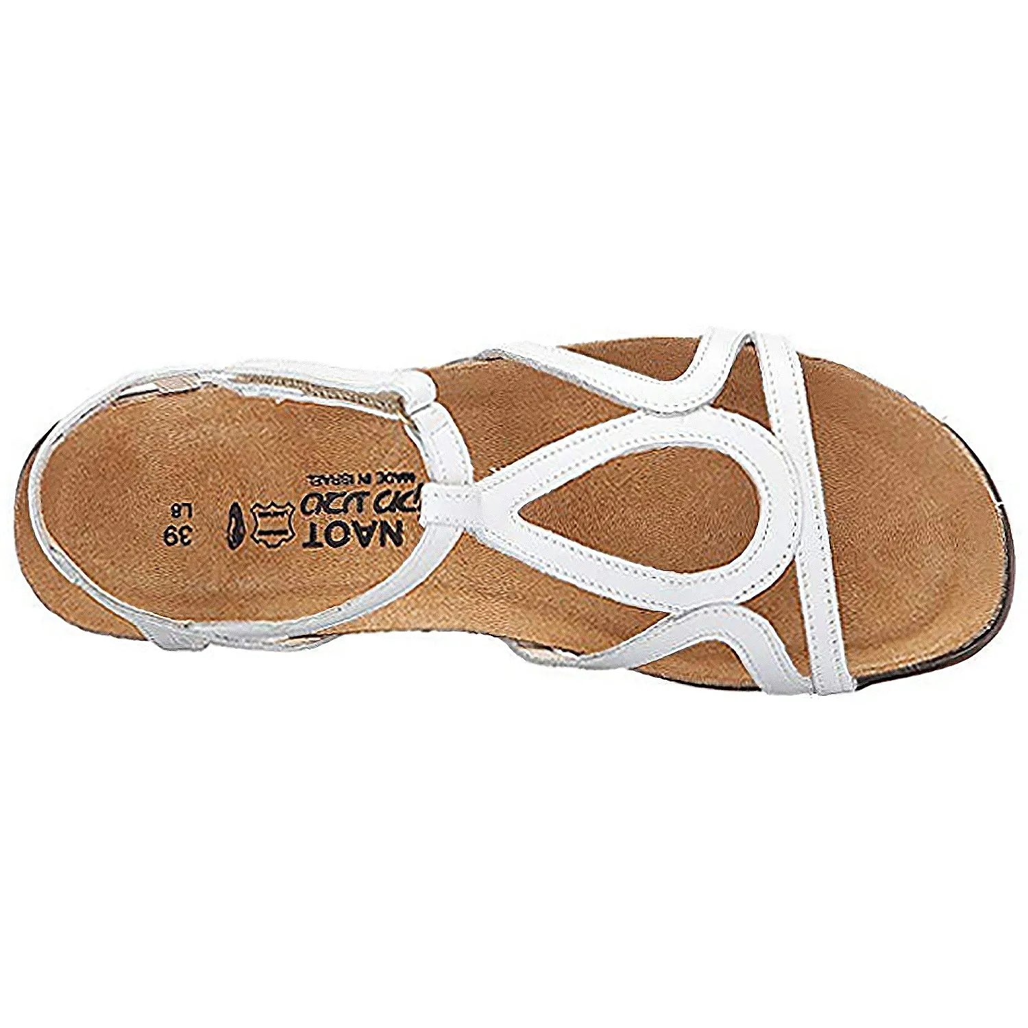 Women's Naot Dorith White Leather