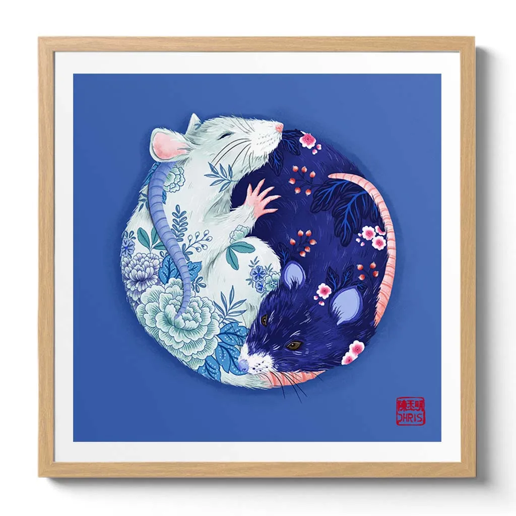 Yin and Yang Chinoiserie